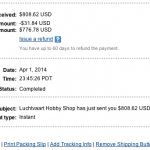 I received a PayPal payment and what I saw TERRIFIED ME BEYOND WORDS!!!!